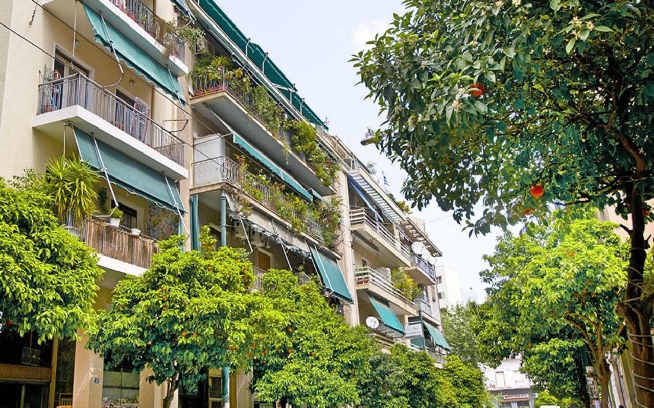 Ferienwohnung Modern Design Acropolis Flat Athen Exterior foto